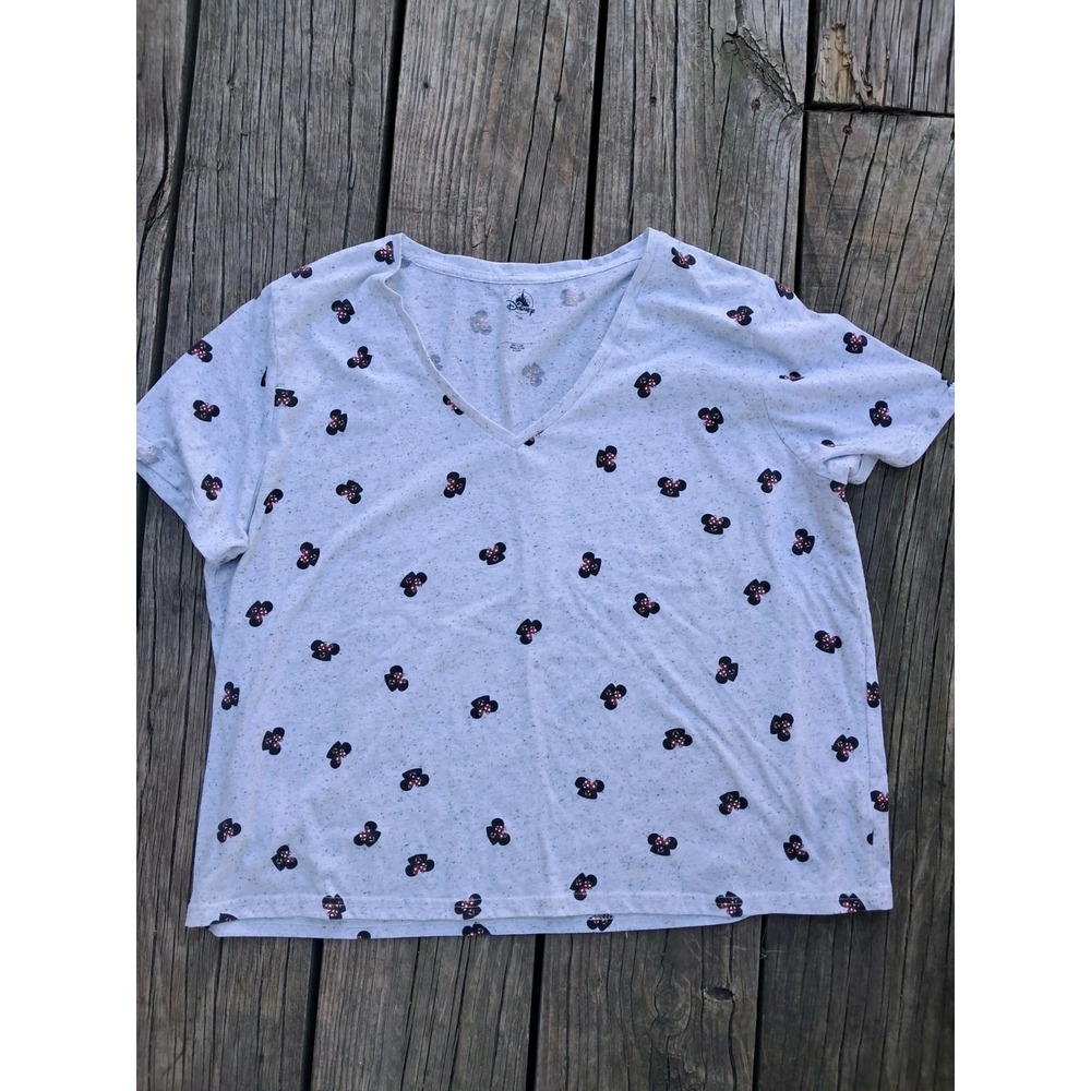 Disney Women's Plus Walt Disney World Short Sleeve Shirt  Size 3x J2